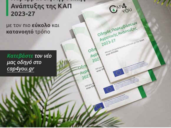 Συνοπτικός Οδηγός Παρεμβάσεων Αγροτικής Ανάπτυξης ΣΣ ΚΑΠ 2023-27